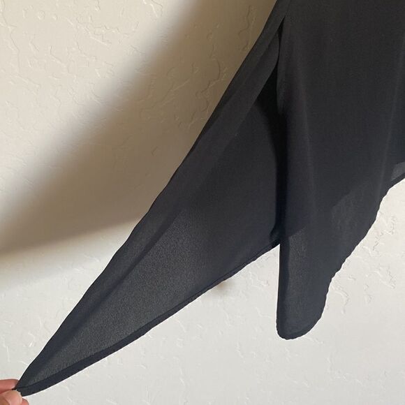 Express black sheer blouse tank - Picture 5 of 6